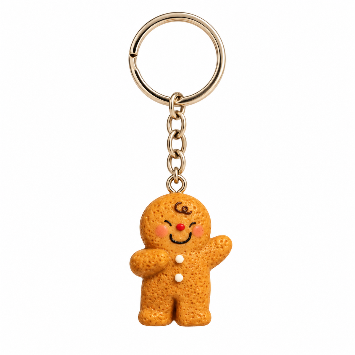 Gingerbread Dance Keyring