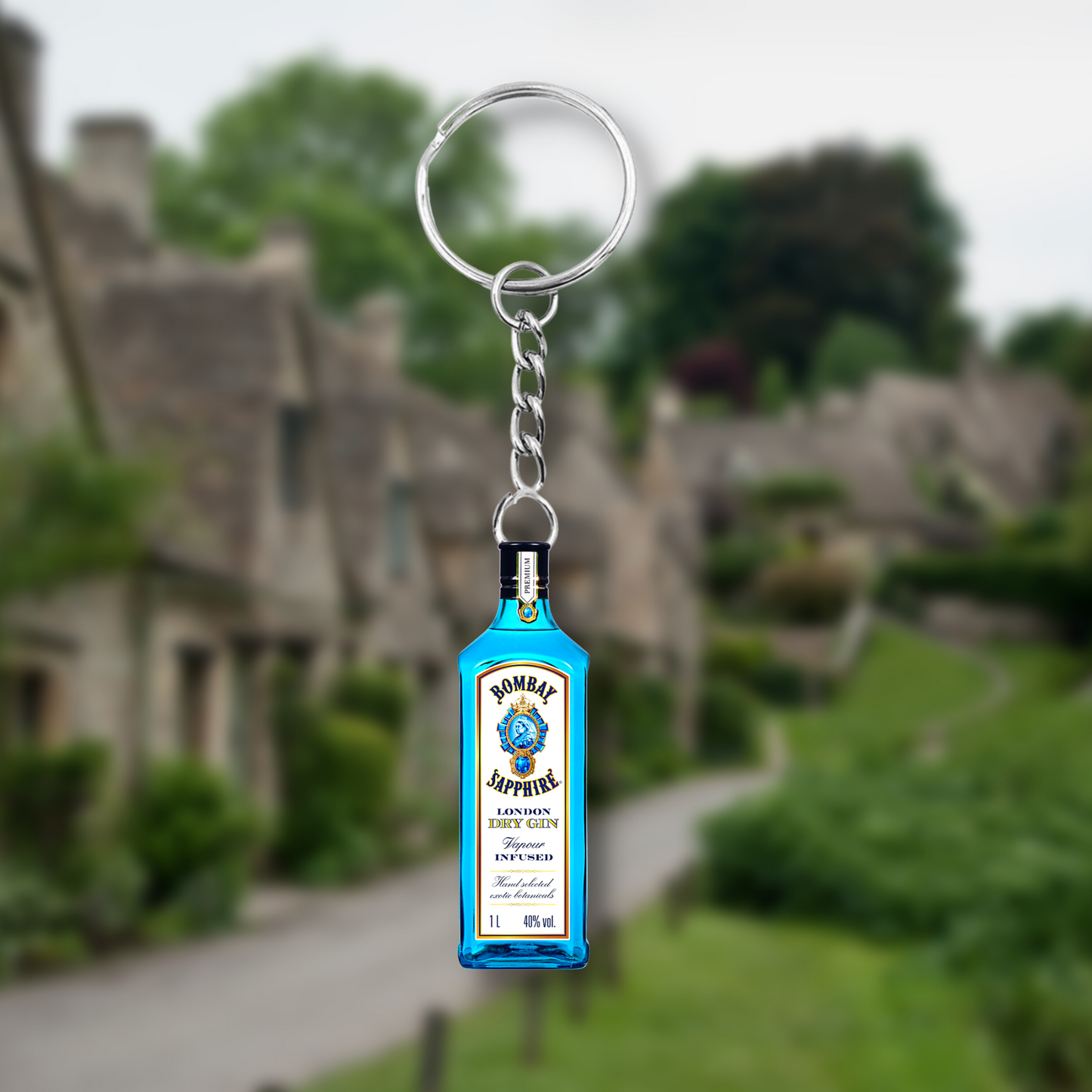 Bombay Sapphire Keyring