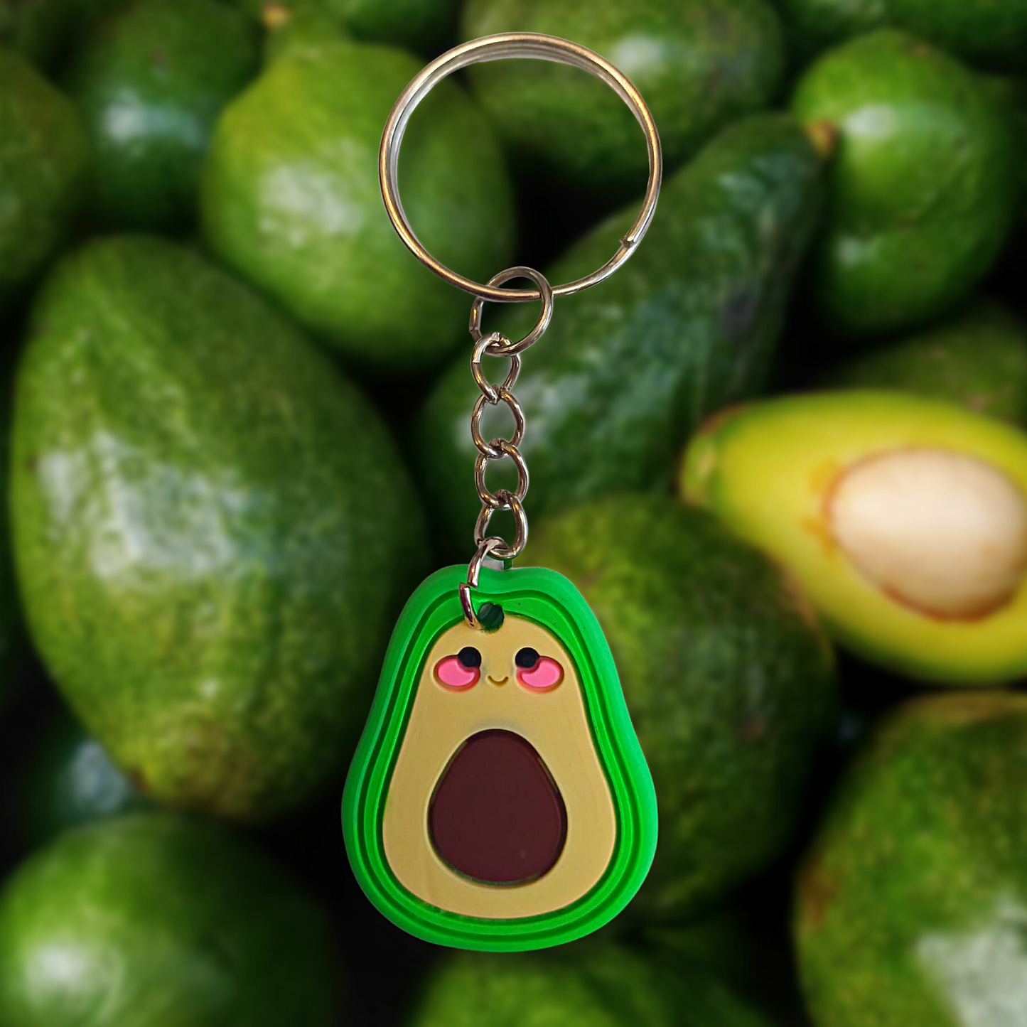 Avocado Keyring