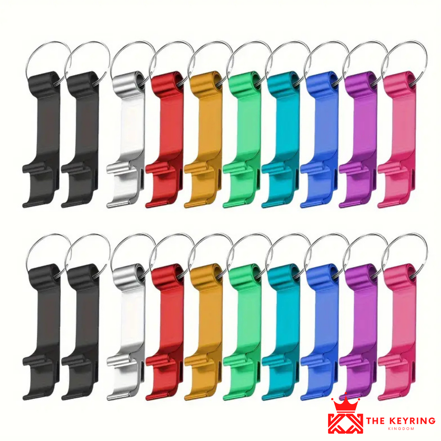 Bottle Opener Keyring (Various Colours)