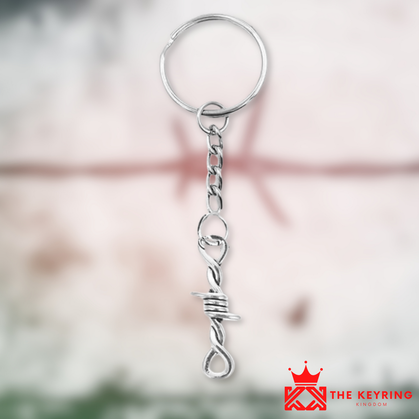 Barbed Wire Knot Keyring