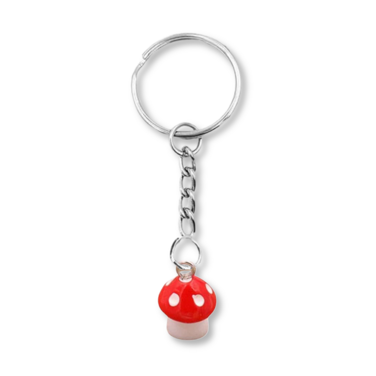 Tiny Mushroom Keyring (Various Colours)