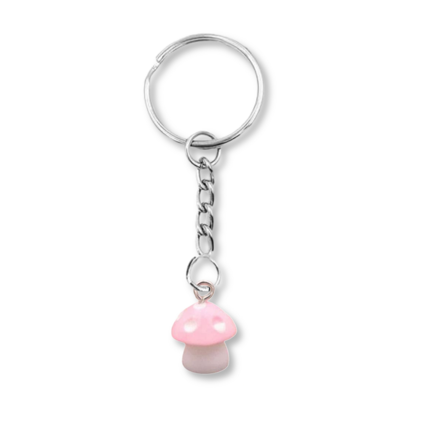 Tiny Mushroom Keyring (Various Colours)