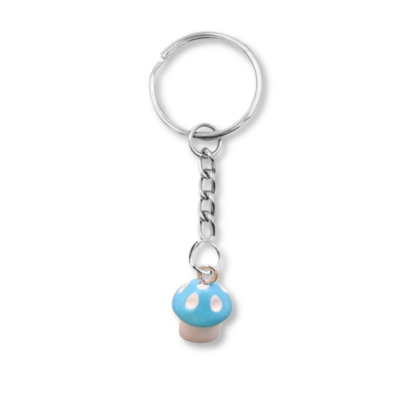 Tiny Mushroom Keyring (Various Colours)