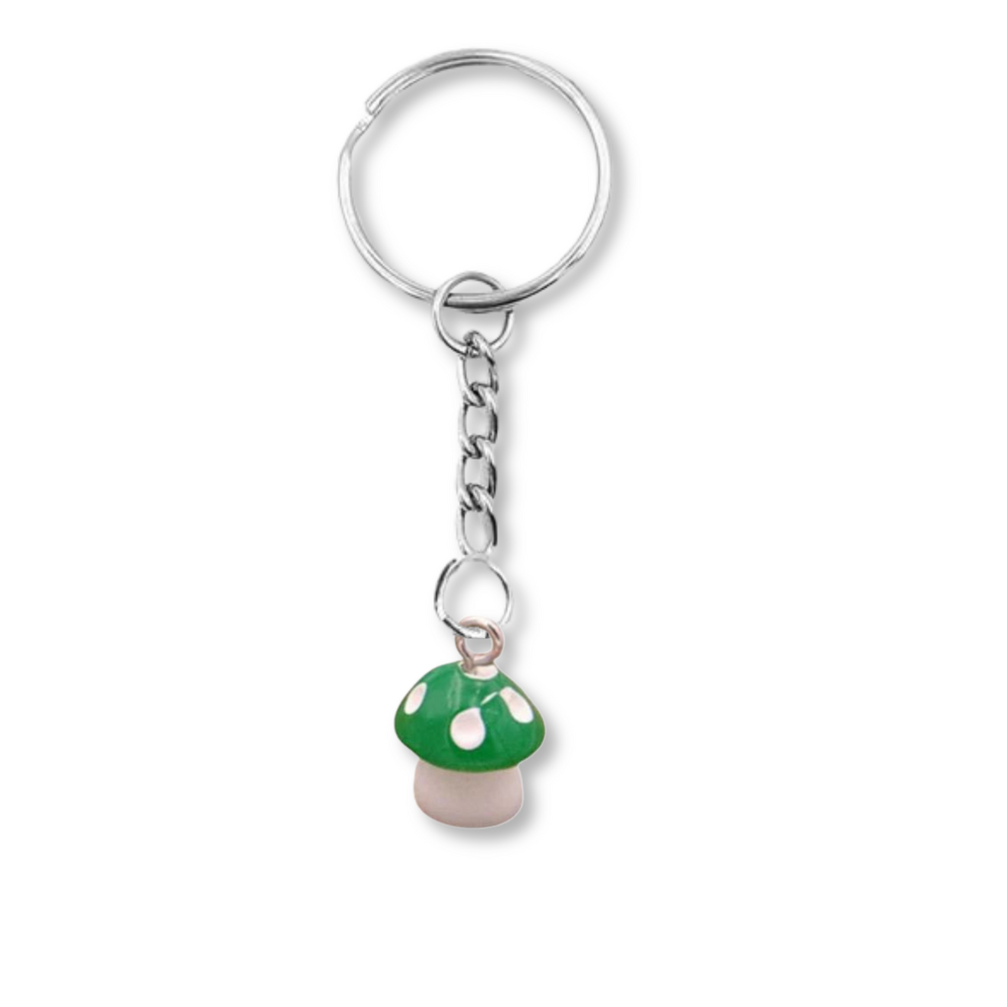 Tiny Mushroom Keyring (Various Colours)