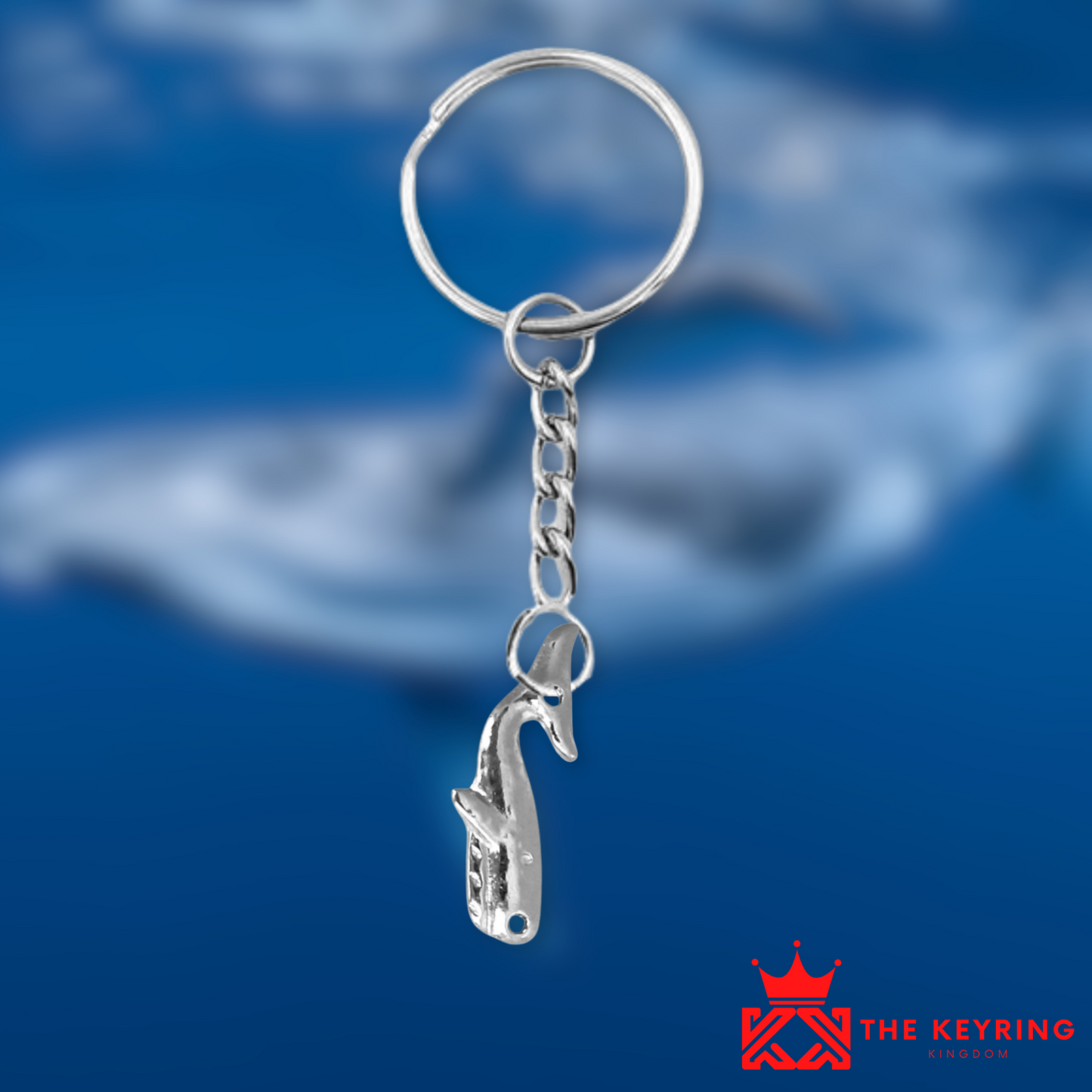 Whale Keyring