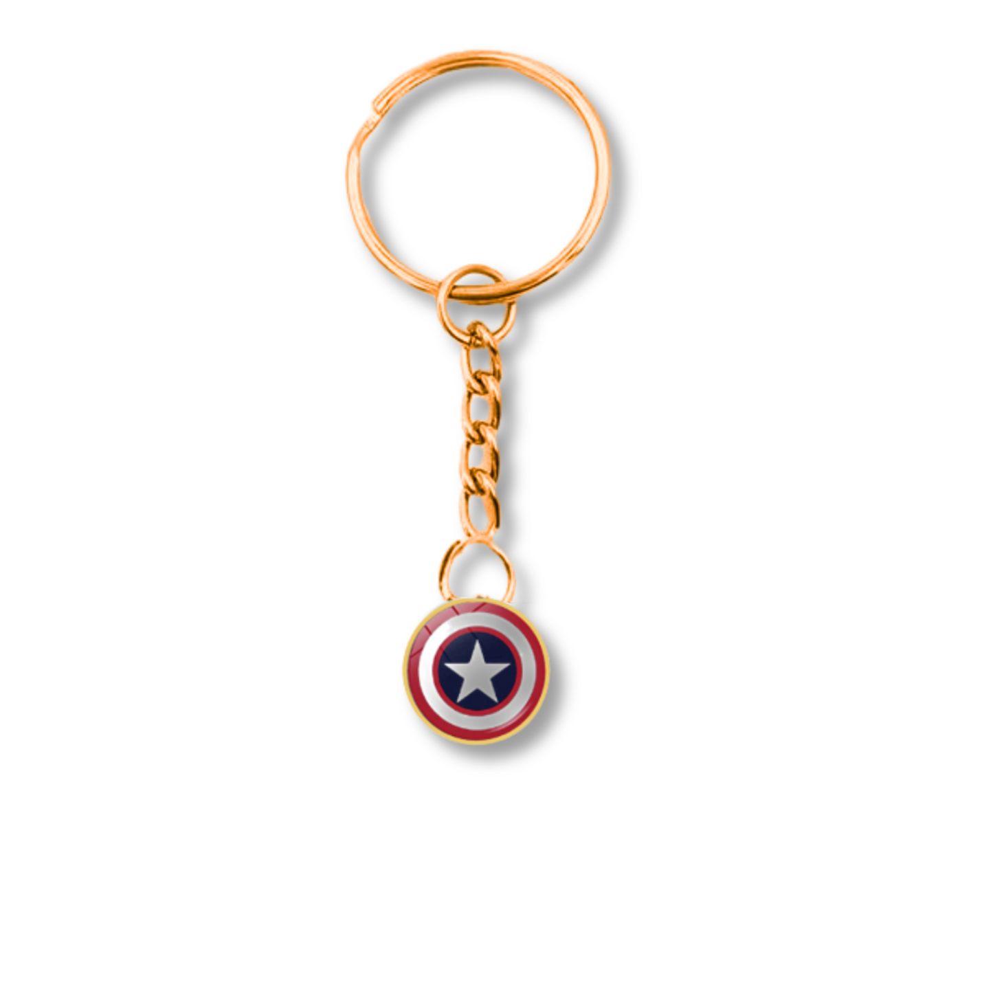 Captain America Keyring