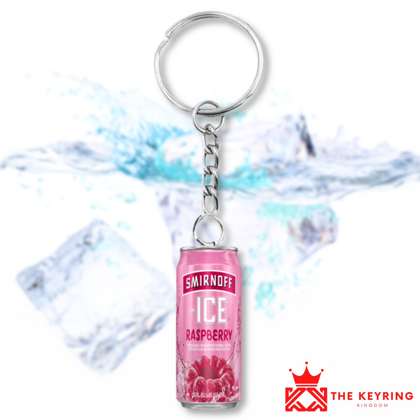 Smirnoff Ice Raspberry Keyring