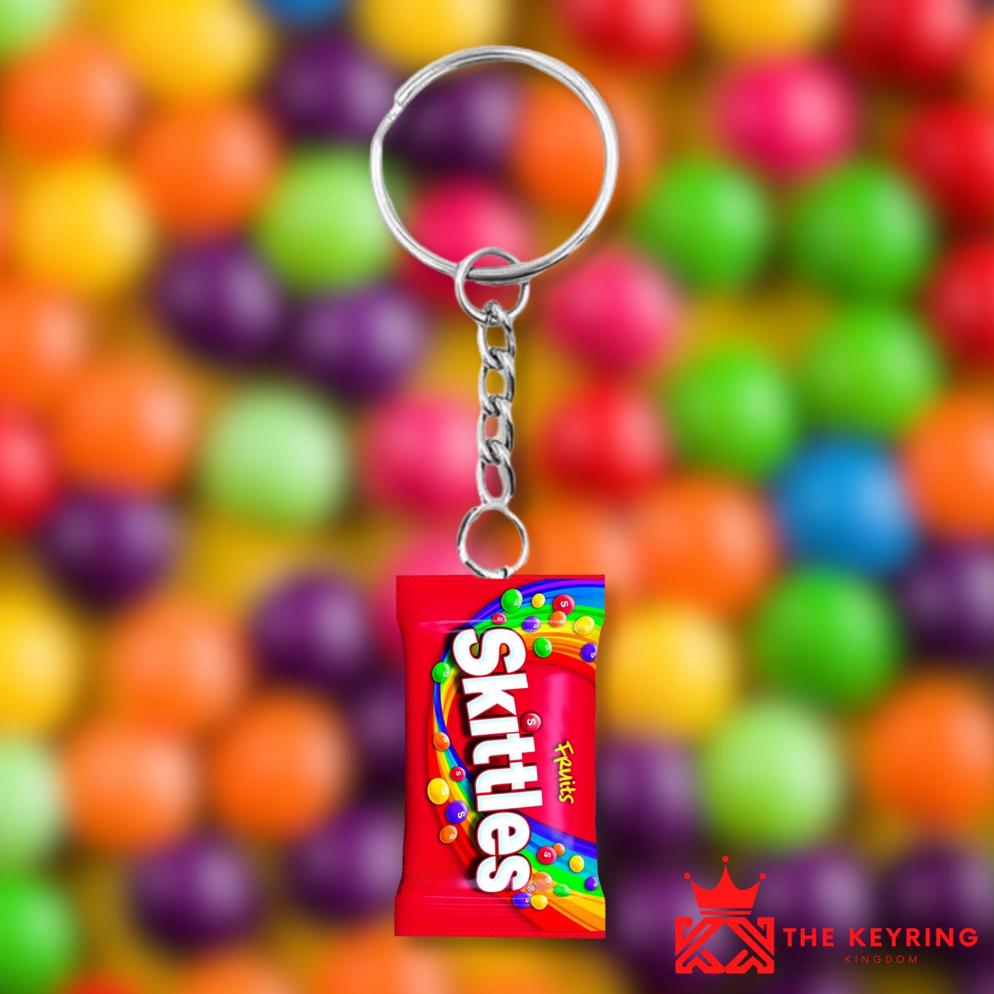 Skittles Keyring