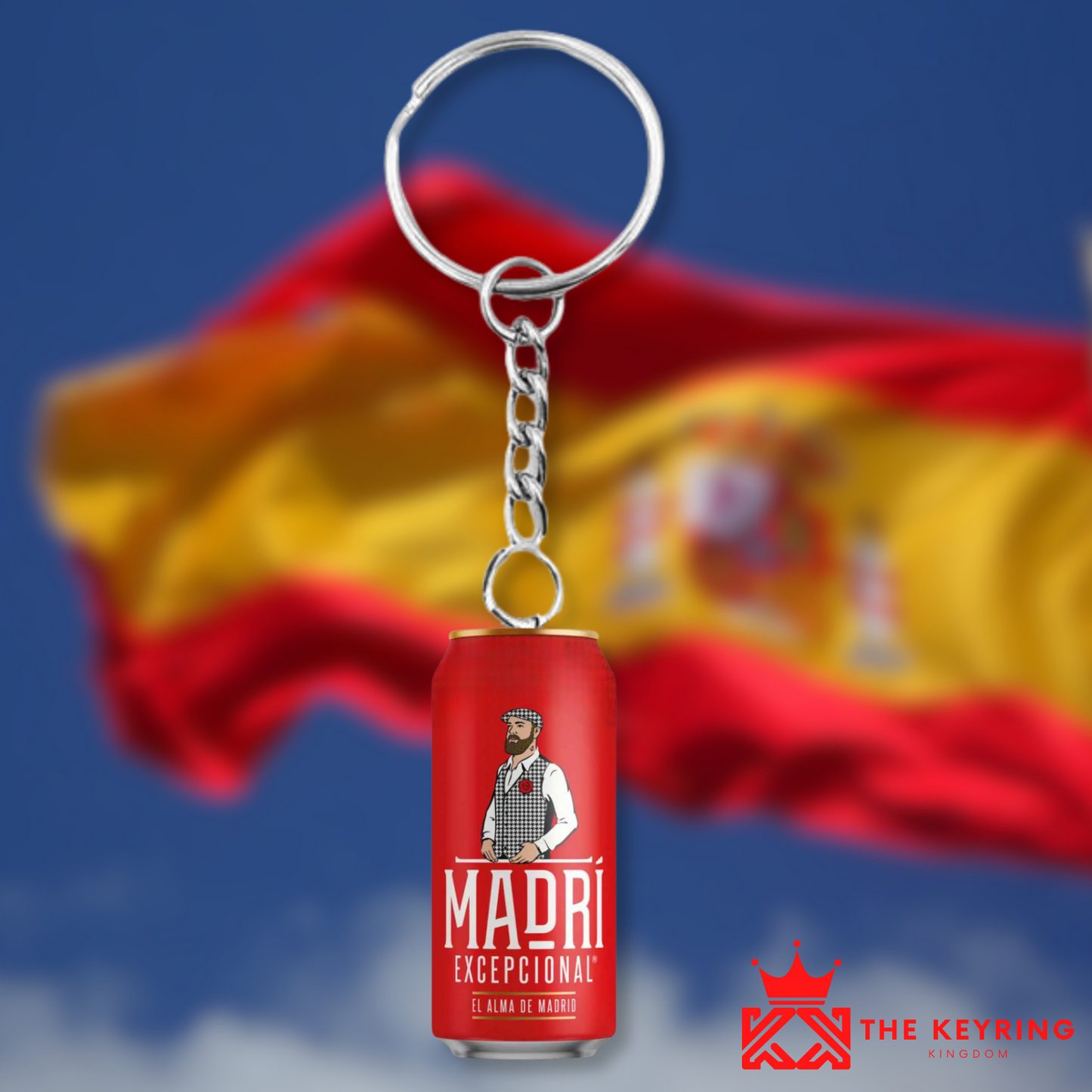 Madri Can Keyring