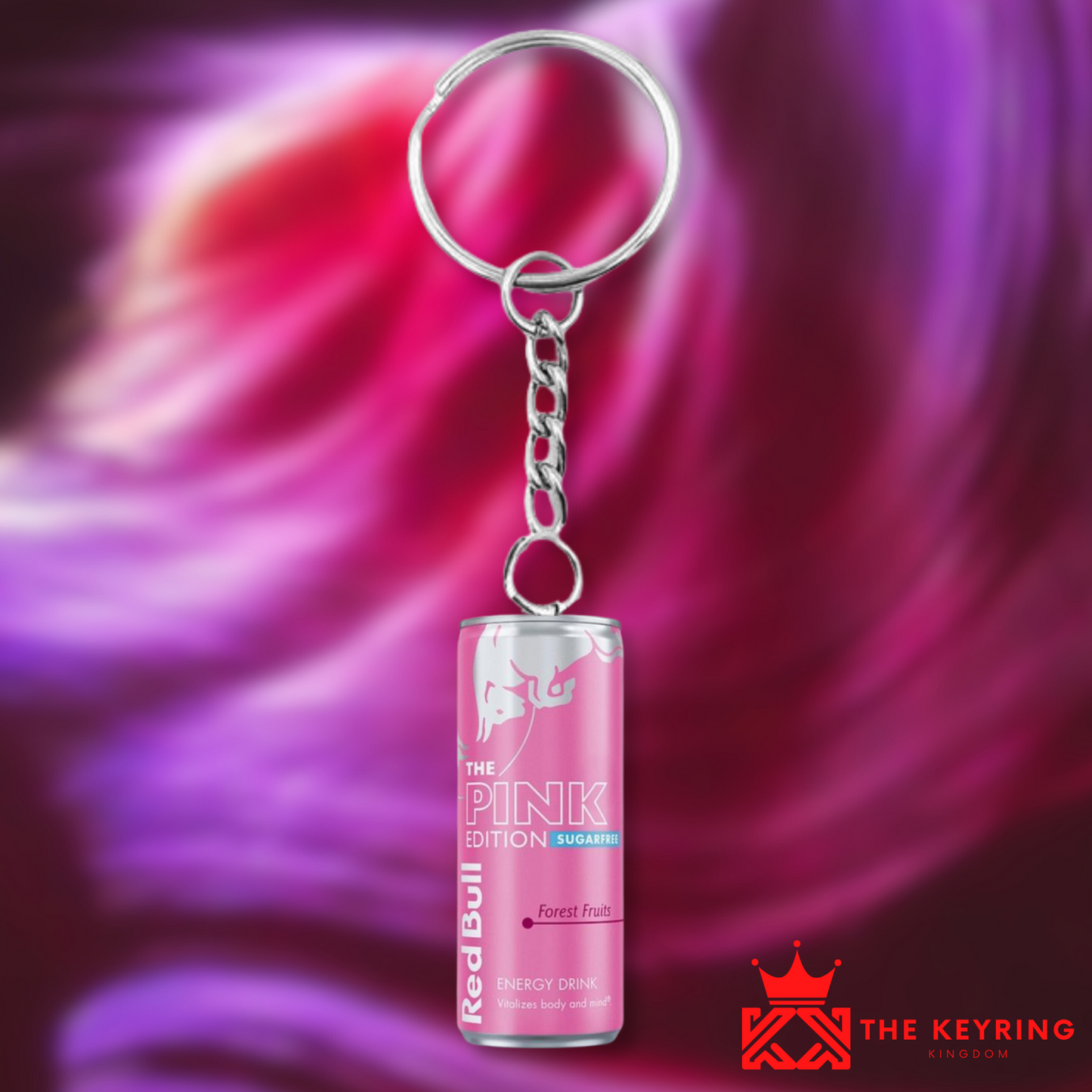 Red Bull Pink Edition Keyring