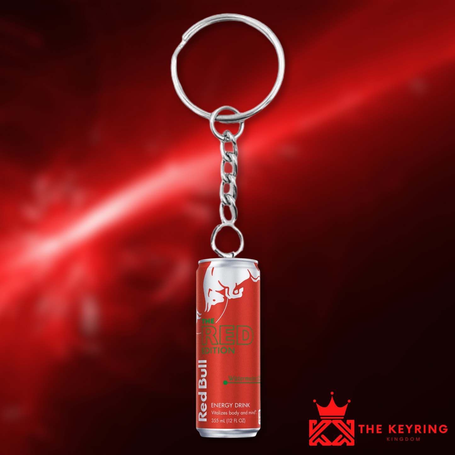 Red Bull Red Edition Keyring