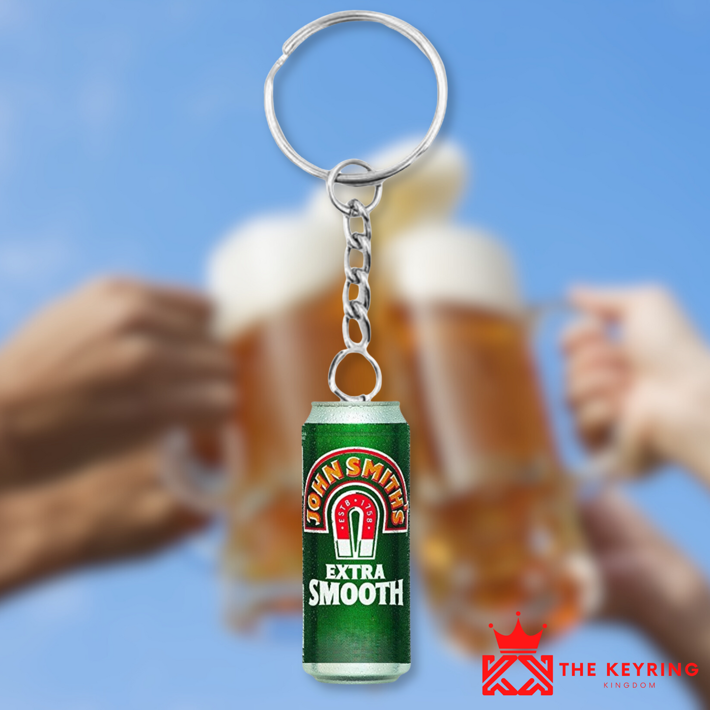 John Smith's Can Keyring