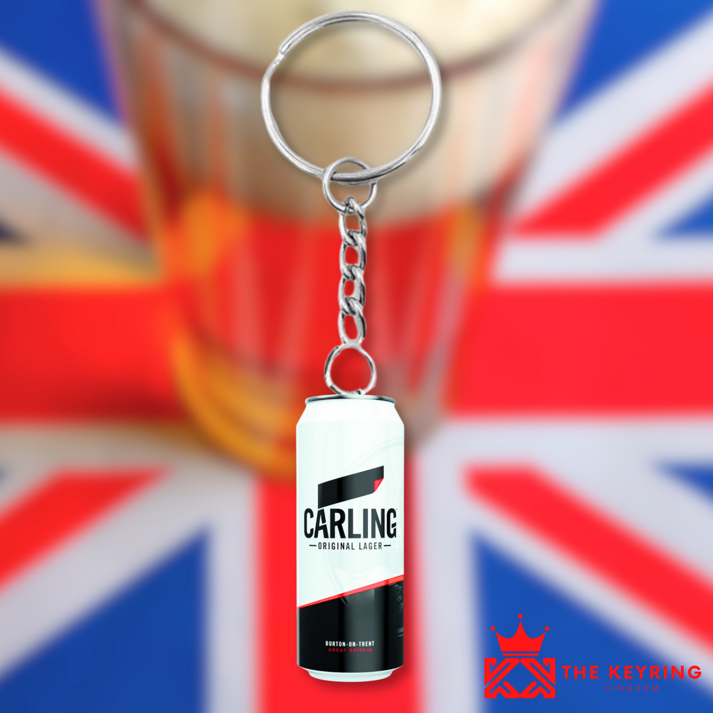 Carling Can Keyring