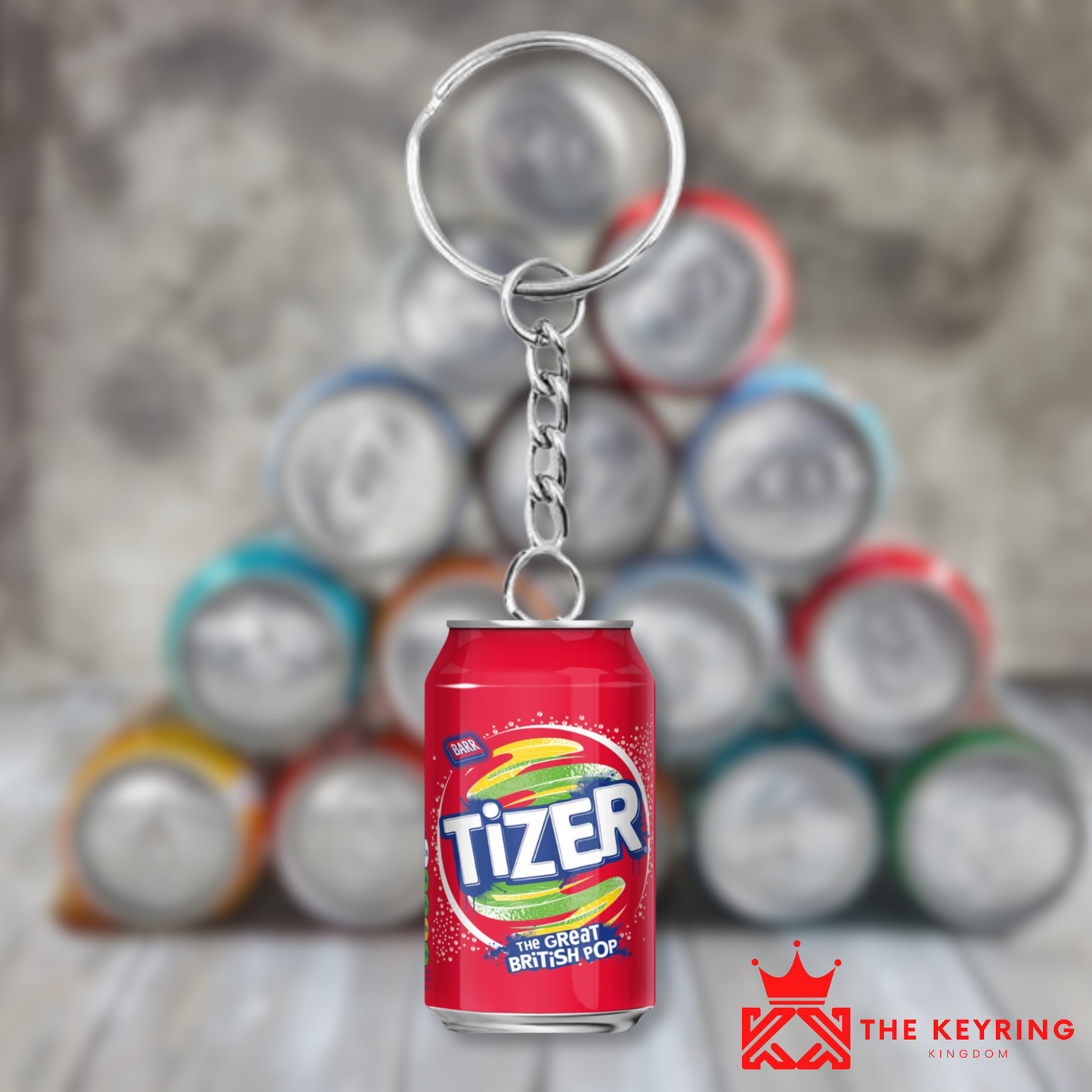 Tizer Keyring
