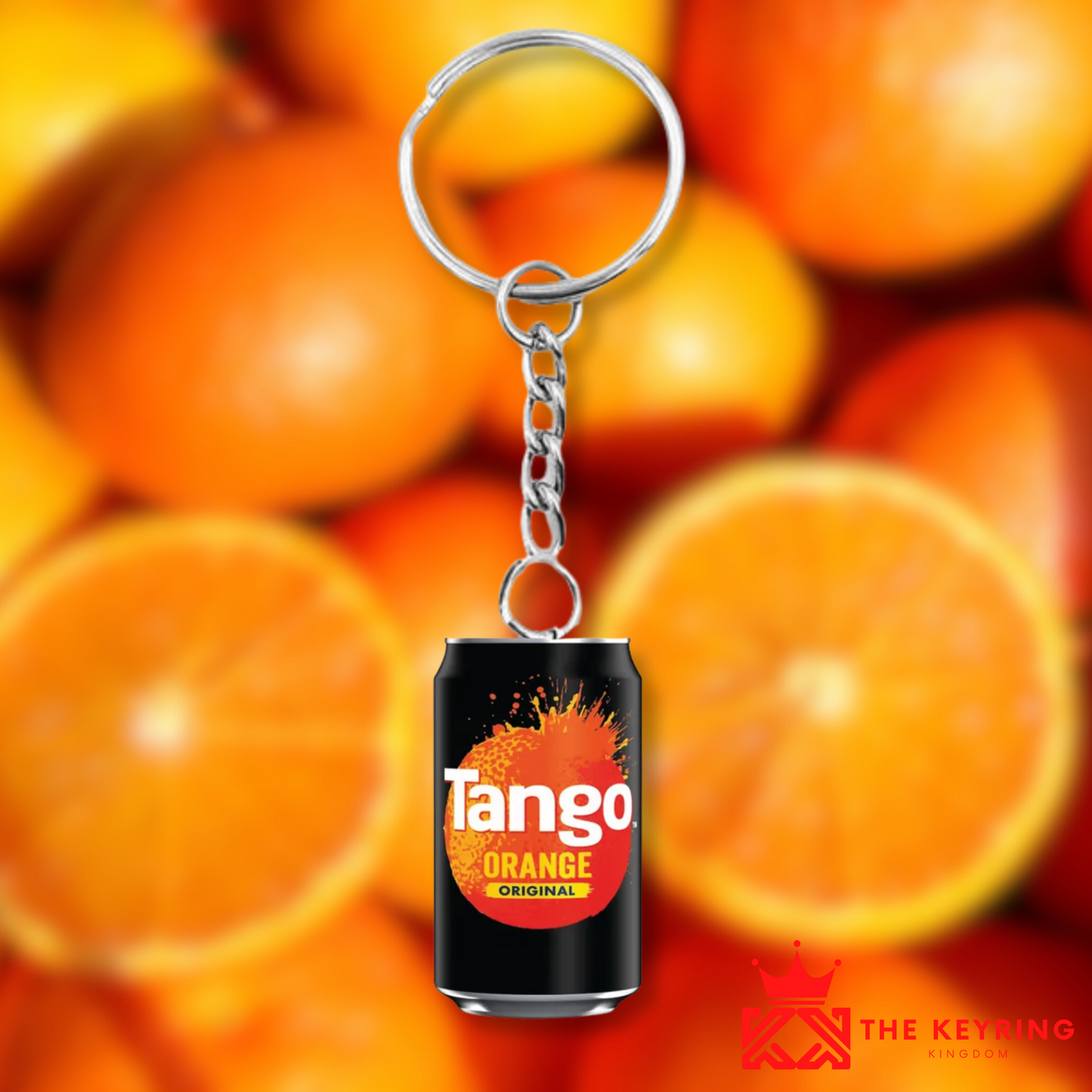 Tango Orange Keyring
