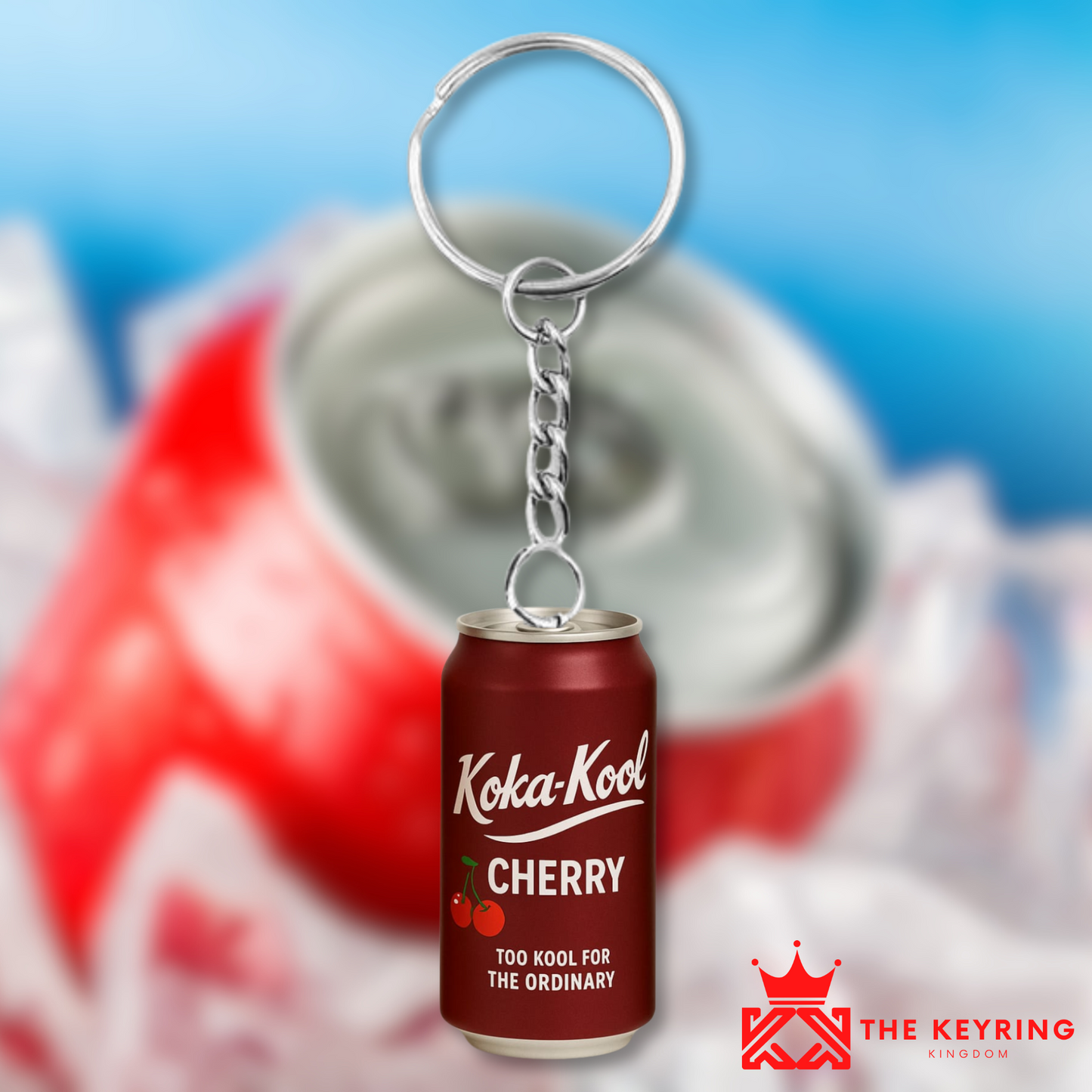 Koka Kool Cherry Keyring (Copy Can Collection)