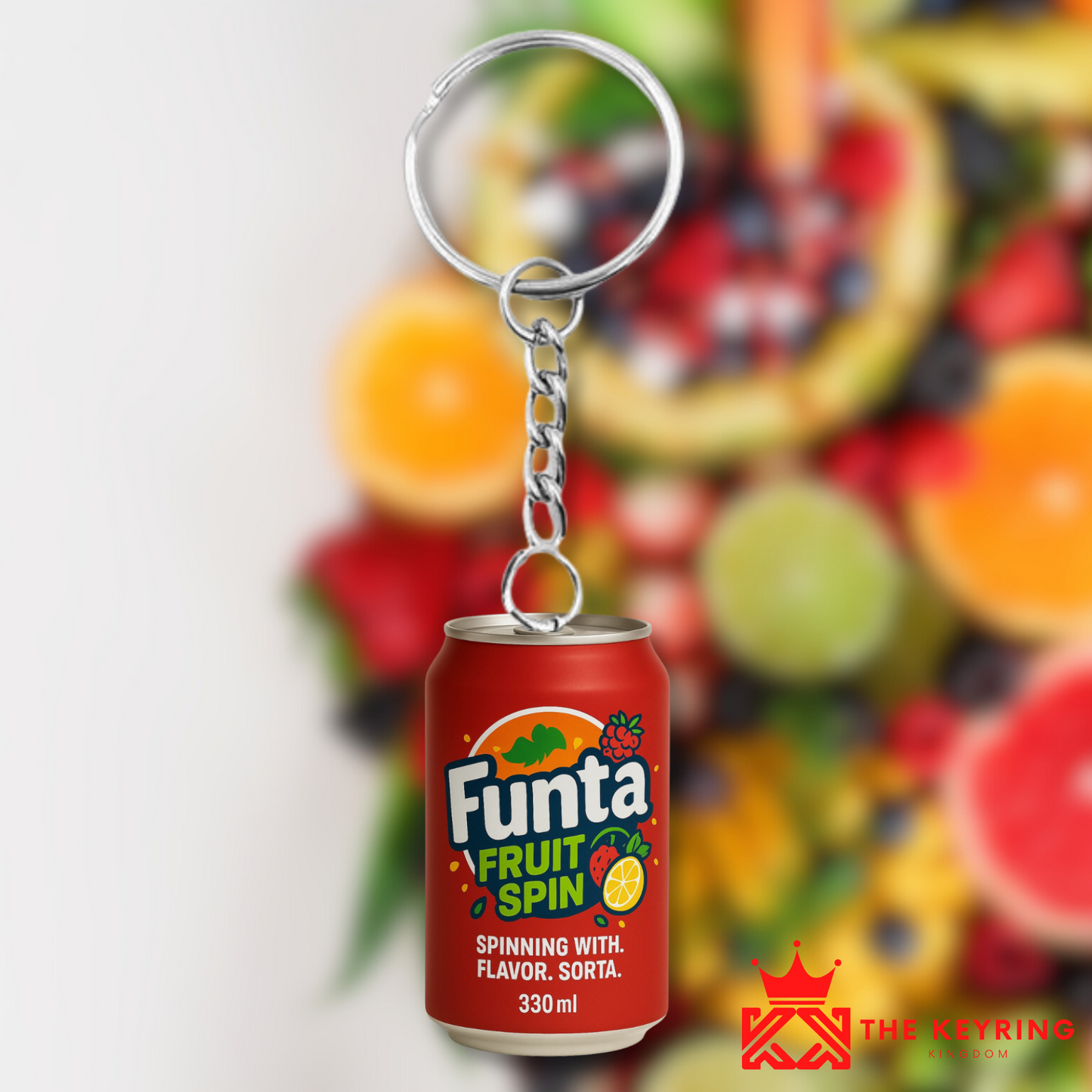 Funta Fruit Spin Keyring (Copy Can Collection)