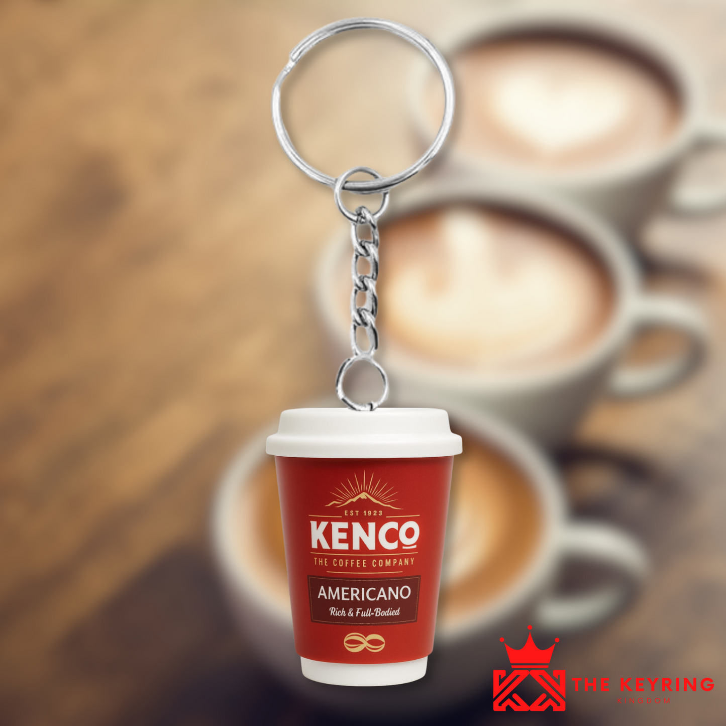 Kenco Americano Takeaway Keyring