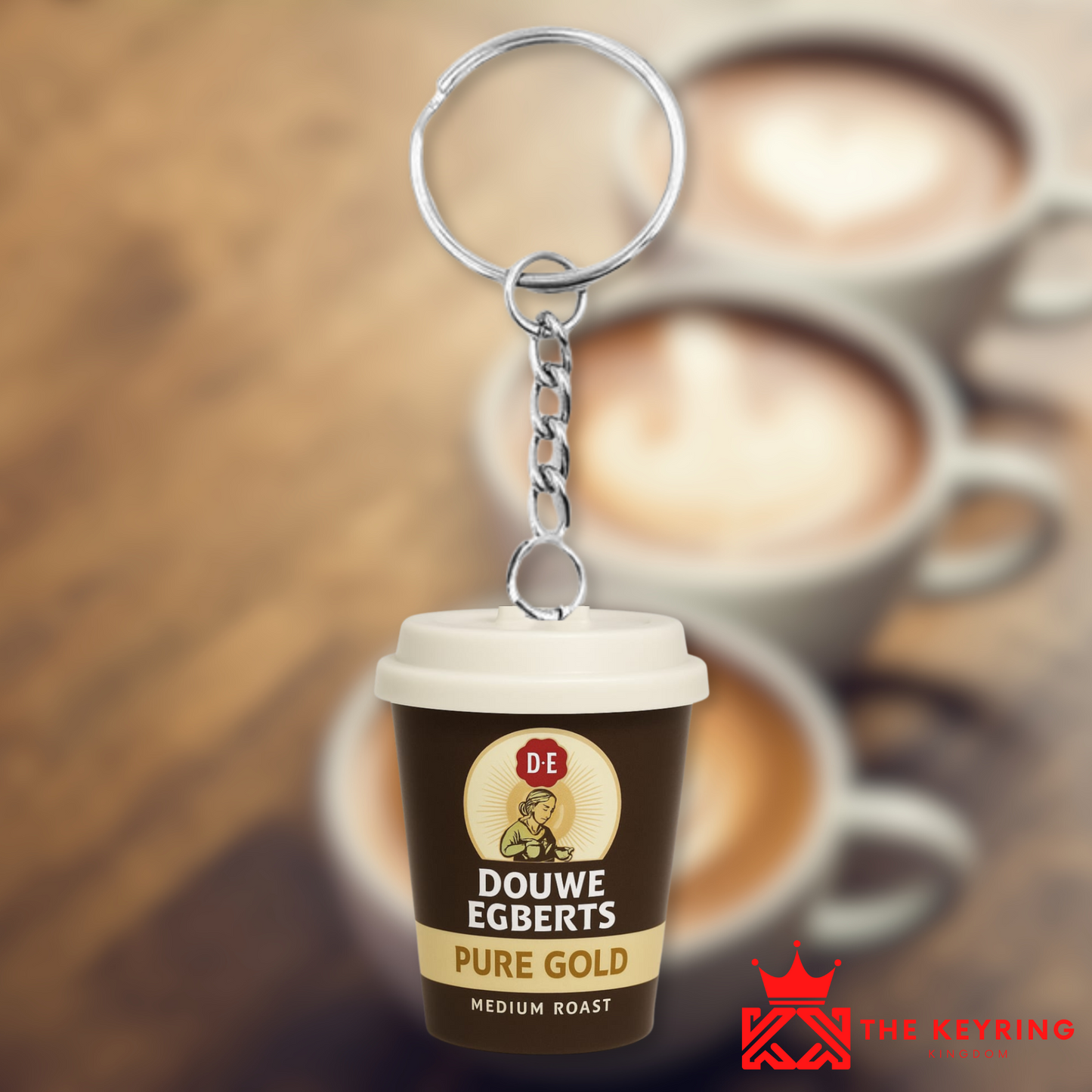 Douwe Egberts Takeaway Keyring