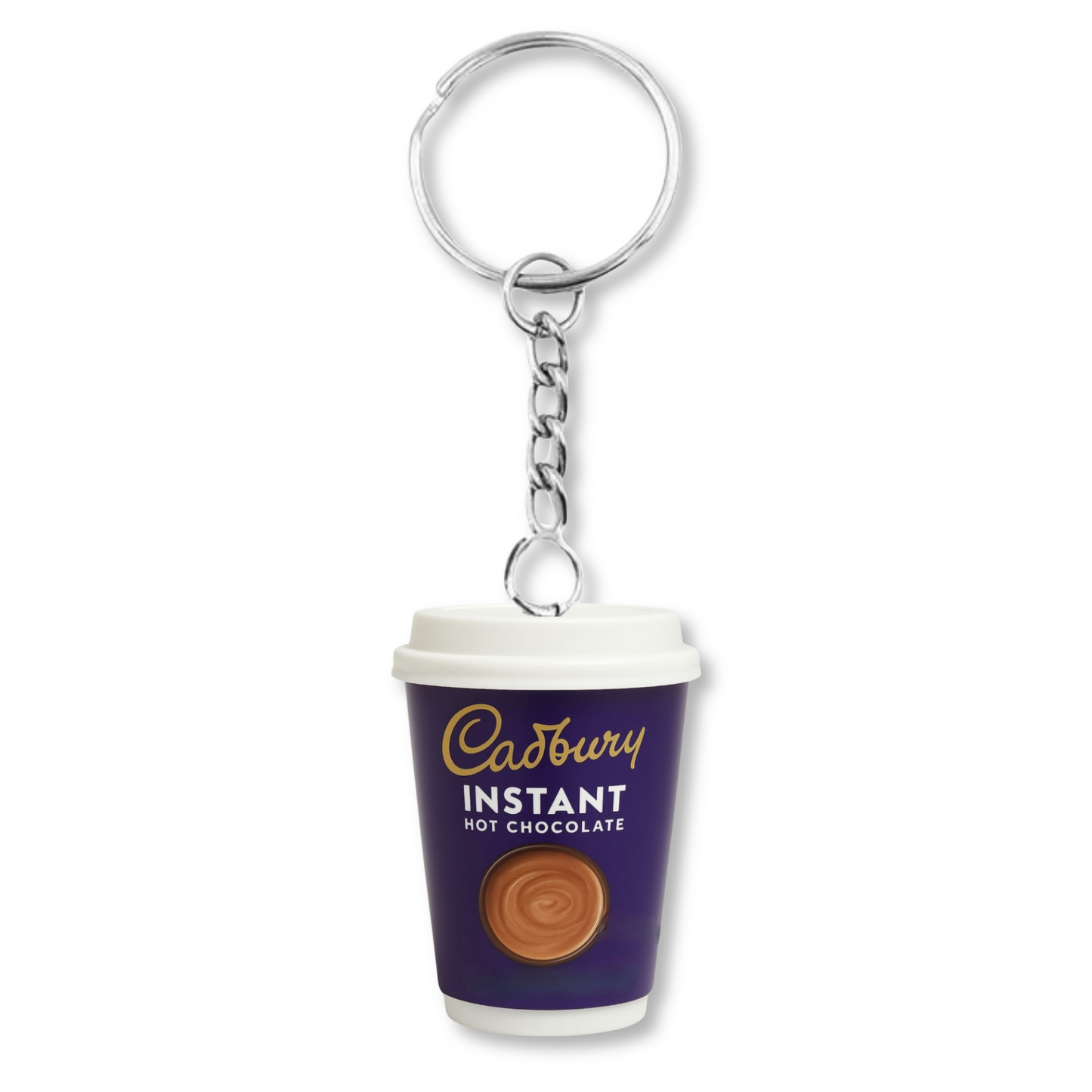 Cadbury Hot Chocolate Takeaway Keyring