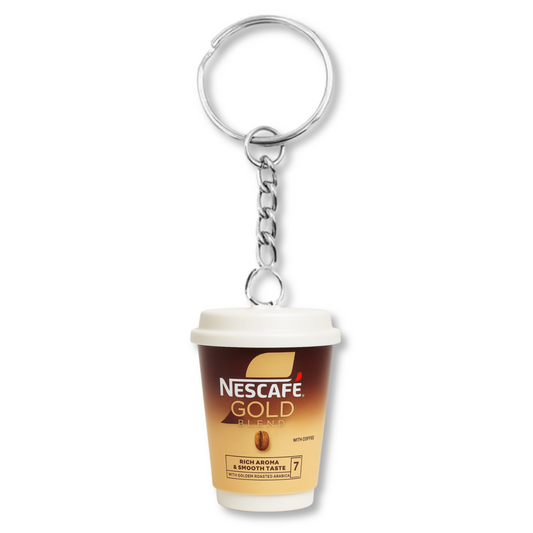 Nescafe Gold Blend Takeaway Keyring