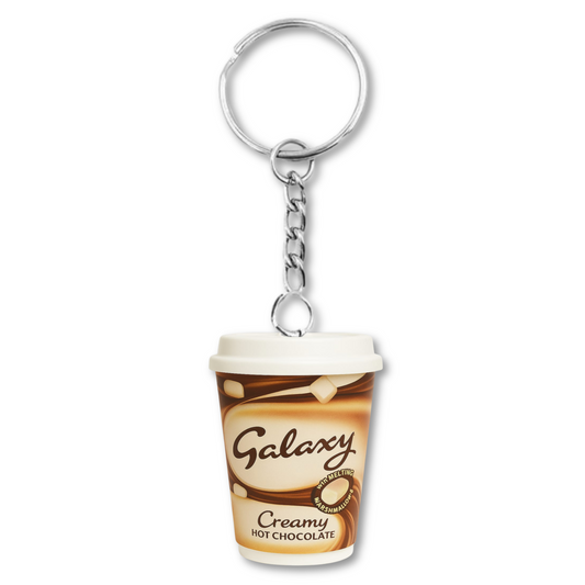 Galaxy Hot Chocolate Takeaway Keyring