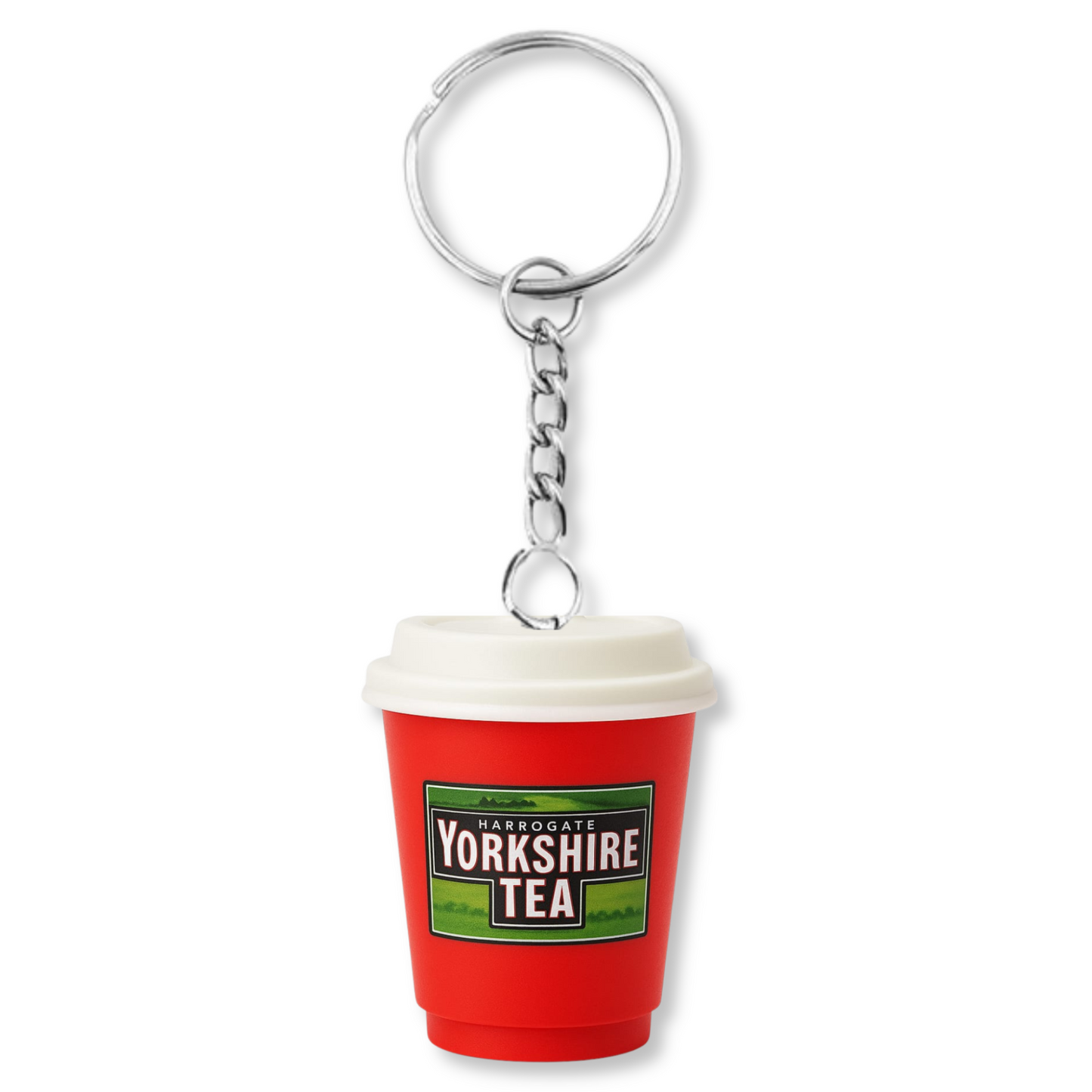 Yorkshire Tea Takeaway Keyring