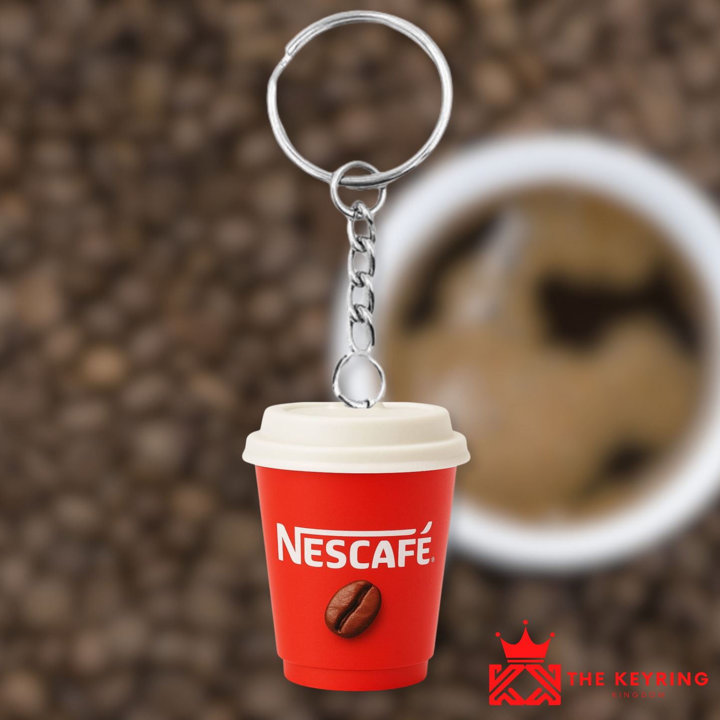 Nescafe Original Takeaway Keyring