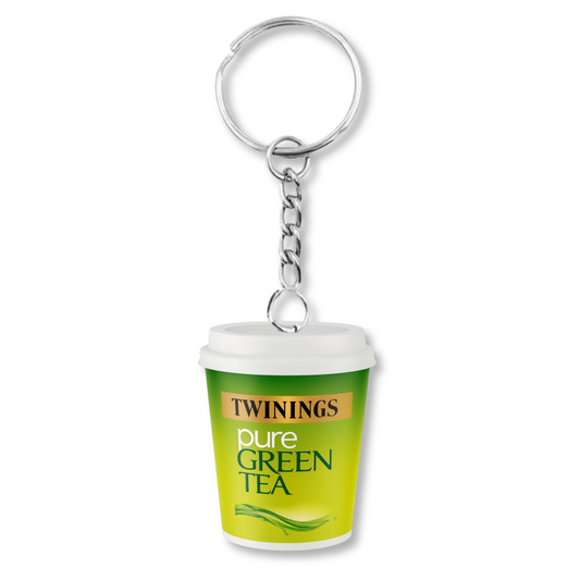 Twinings Green Tea Takeaway Keyring
