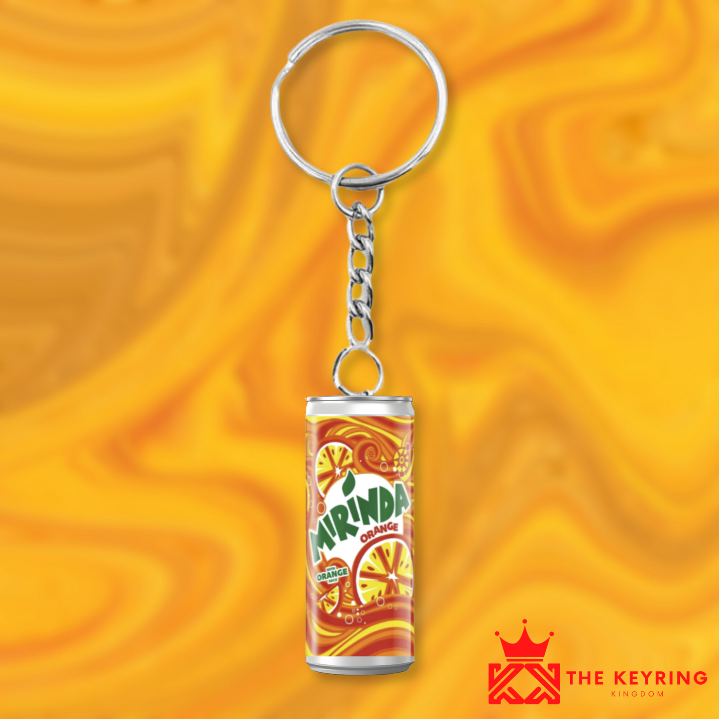 Mirinda Orange Keyring