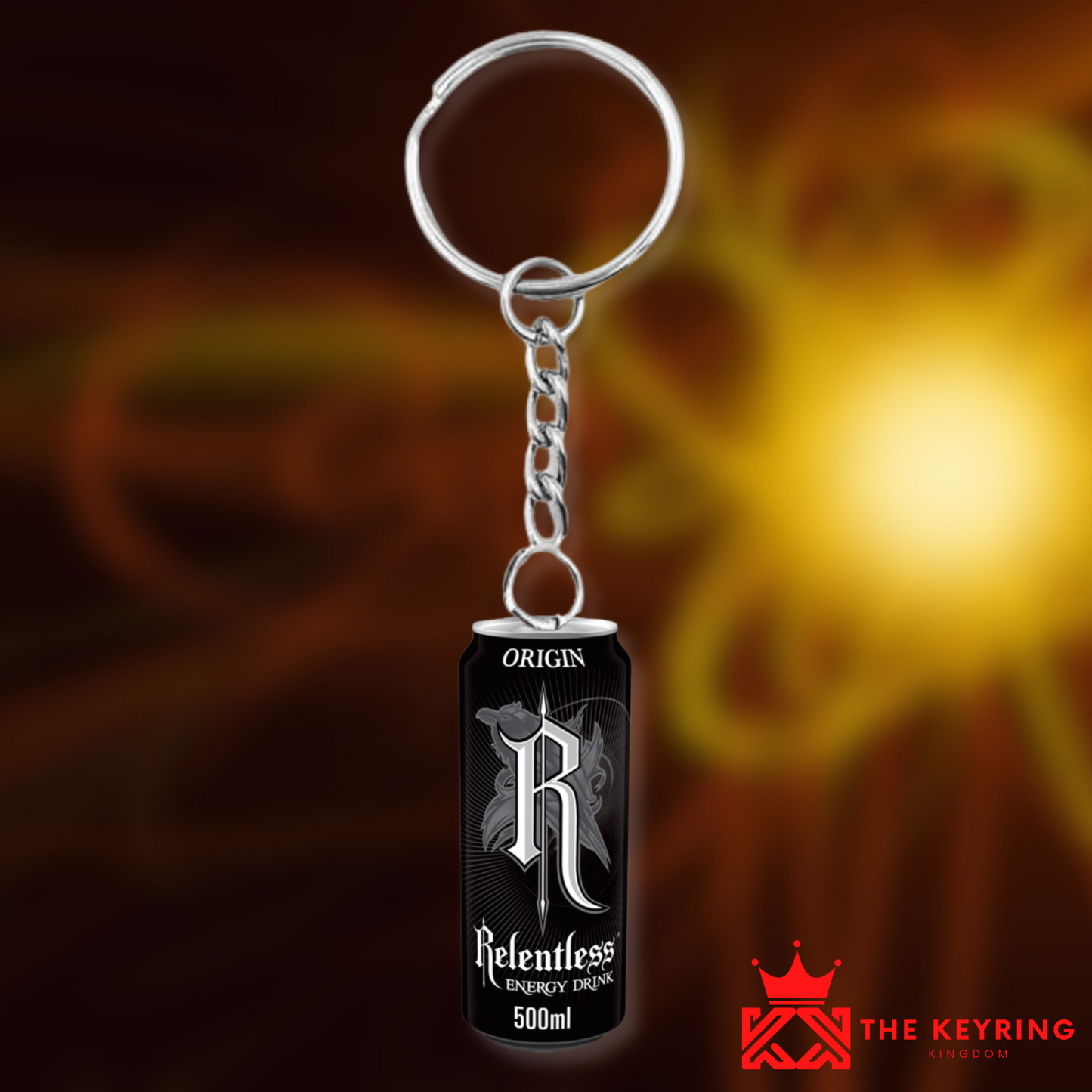 Relentless Origin Keyring
