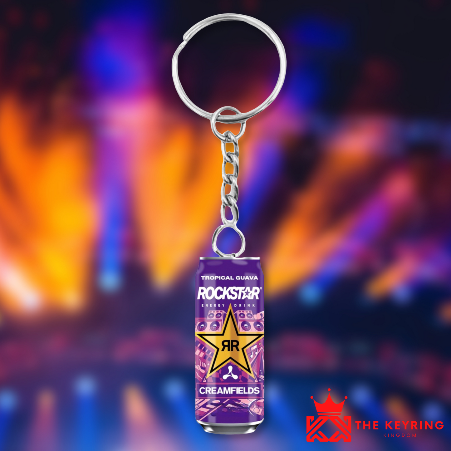 Rockstar Creamfields Keyring (Limited Edition)