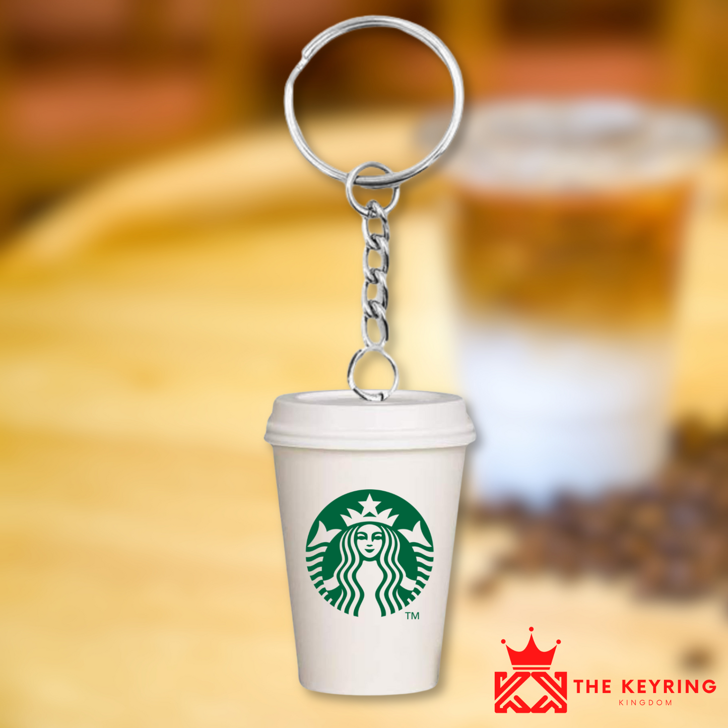 Starbucks Takeaway Coffee Keyring