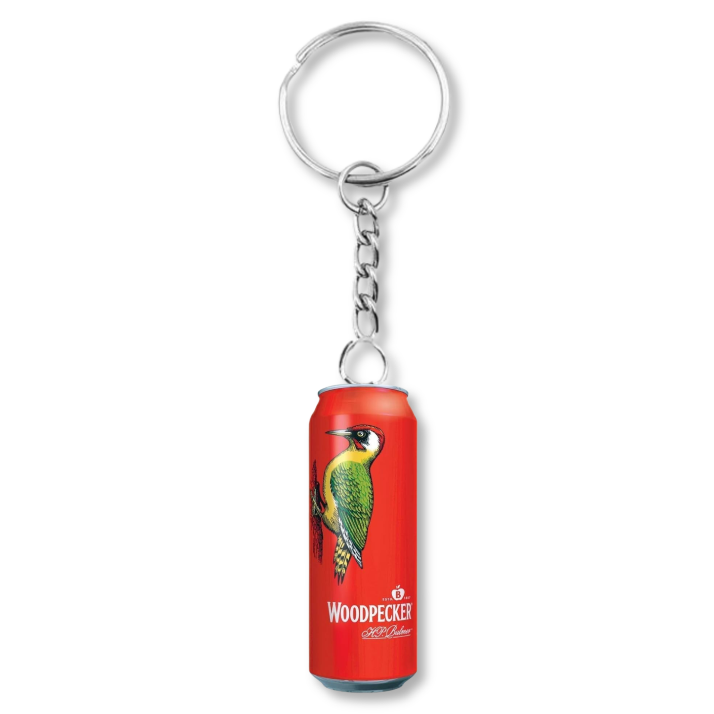 Woodpecker Cider Keyring