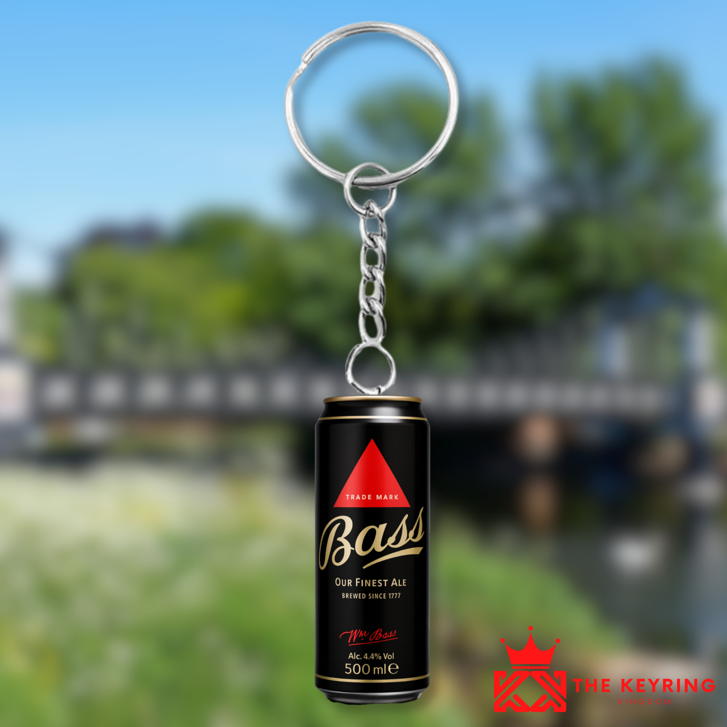Bass Ale Can Keyring
