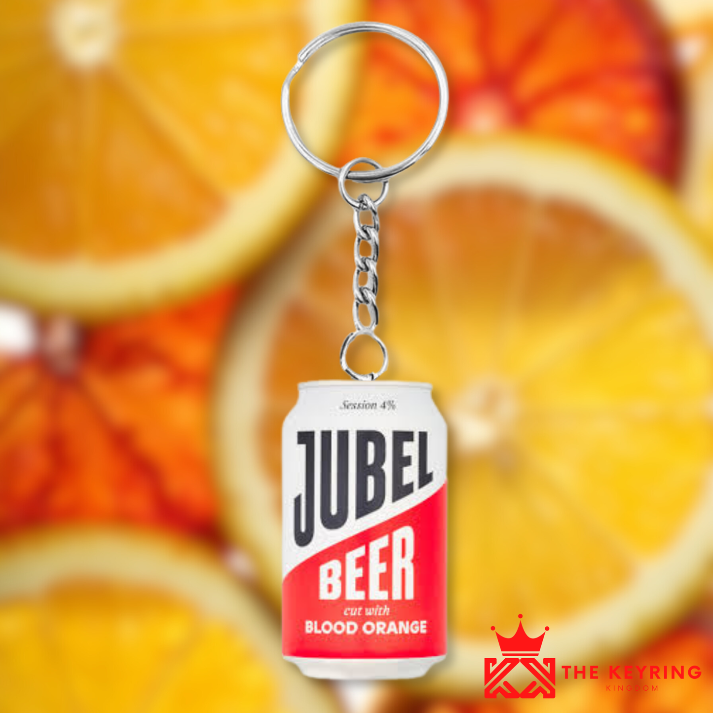 Jubel Beer Blood Orange Can Keyring