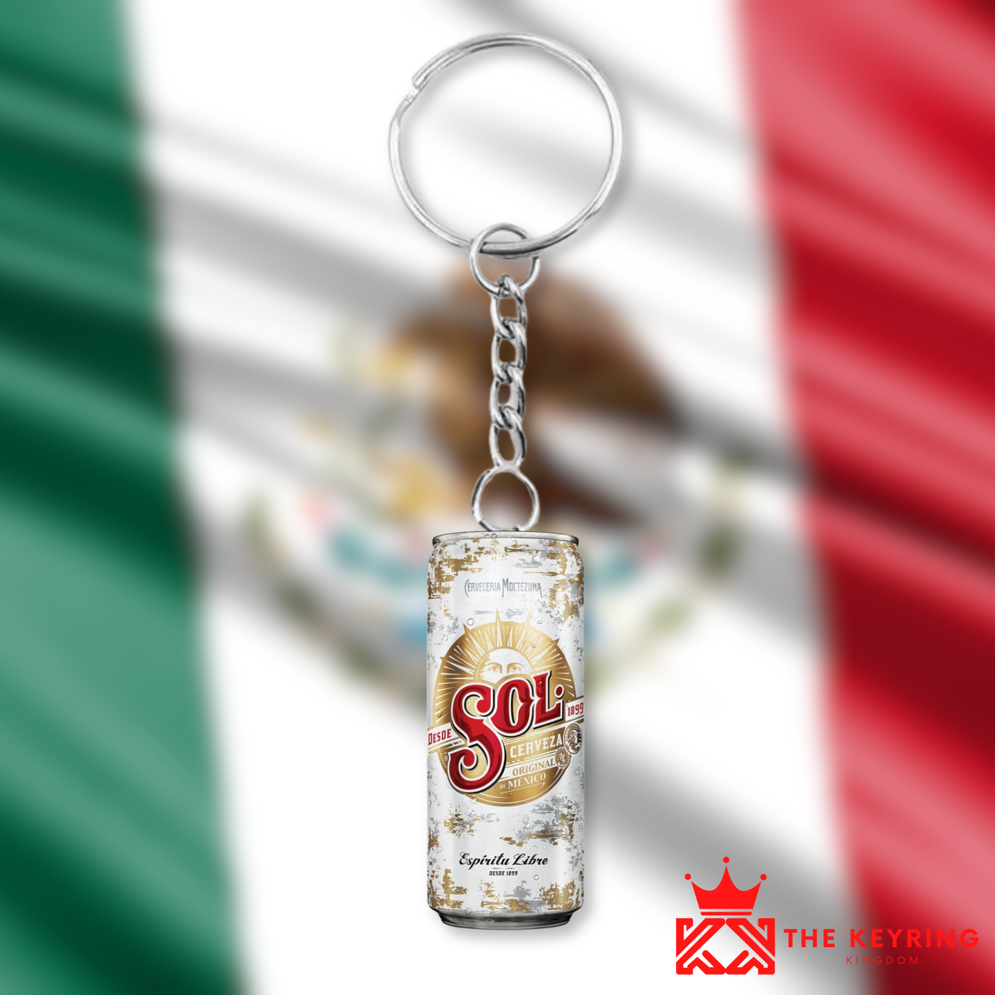 Sol Can Keyring