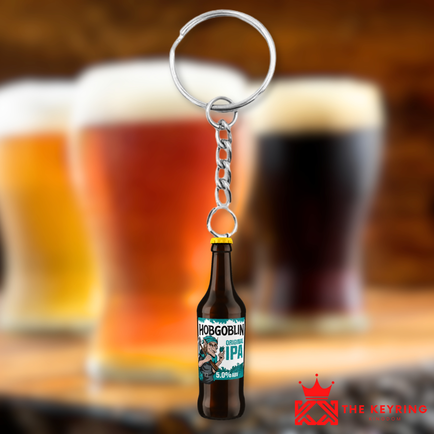 Hobgoblin Original IPA Bottle Keyring