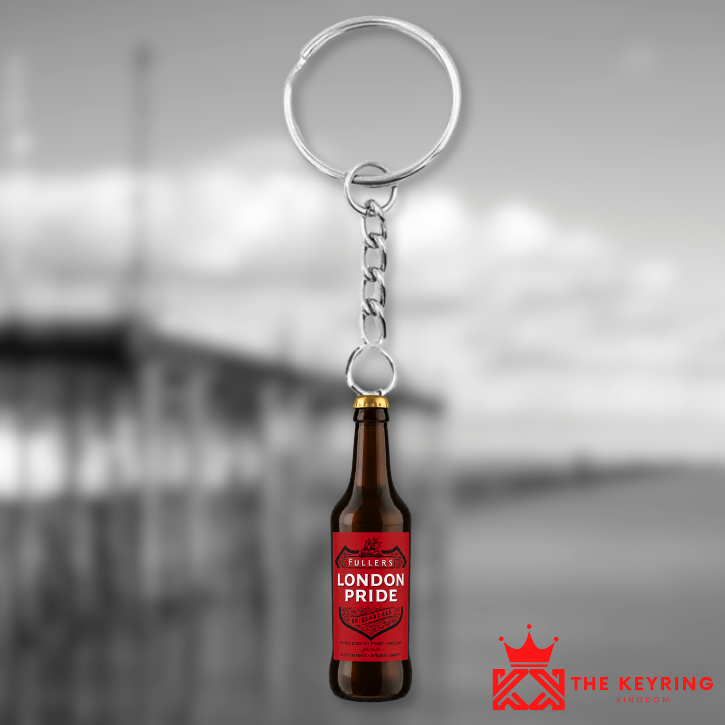 London Pride Bottle Keyring