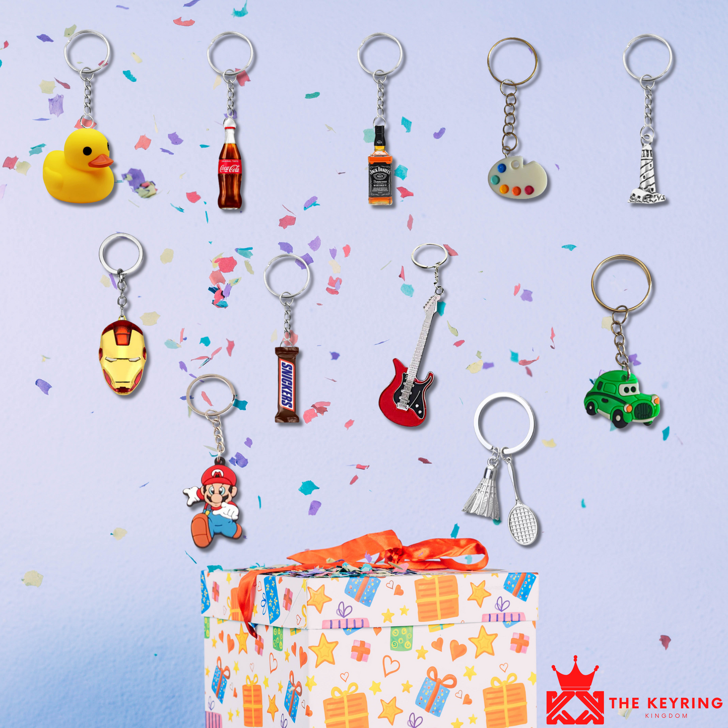 7 Surprise Keyrings