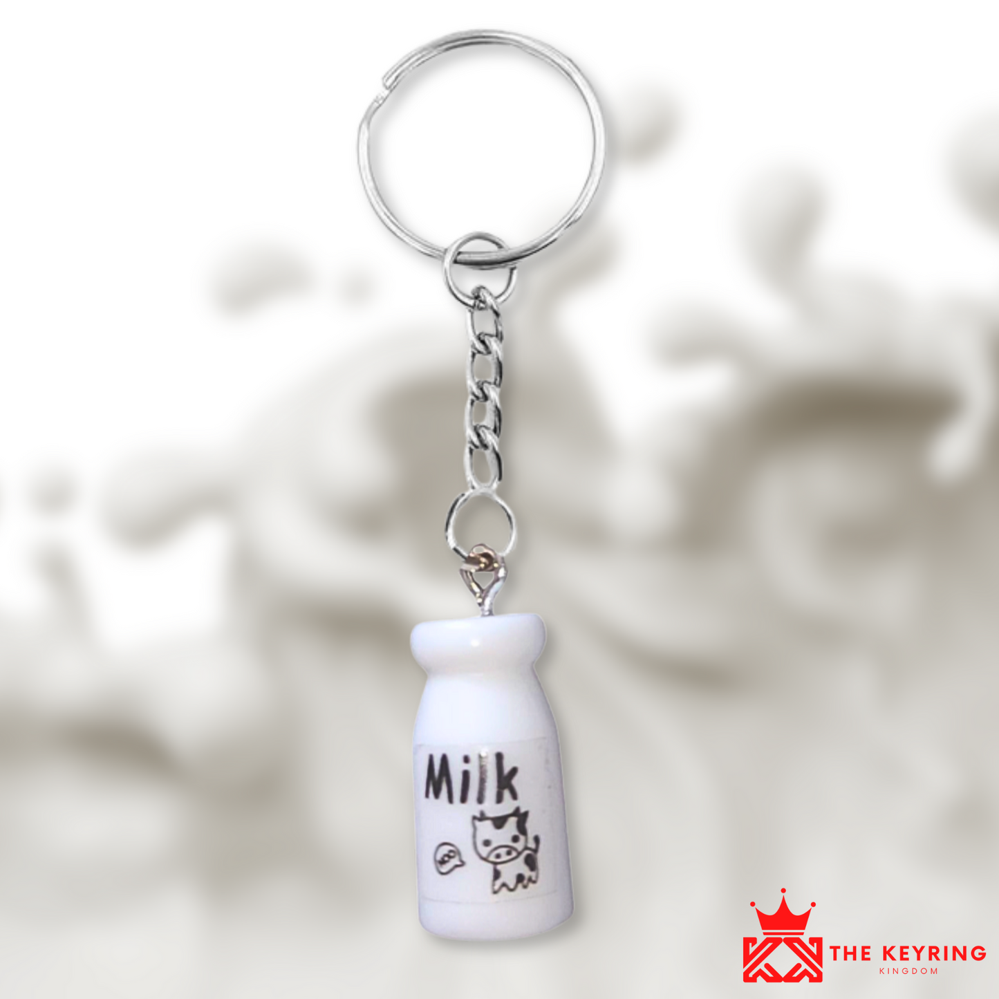 Milk Bottle Keyring