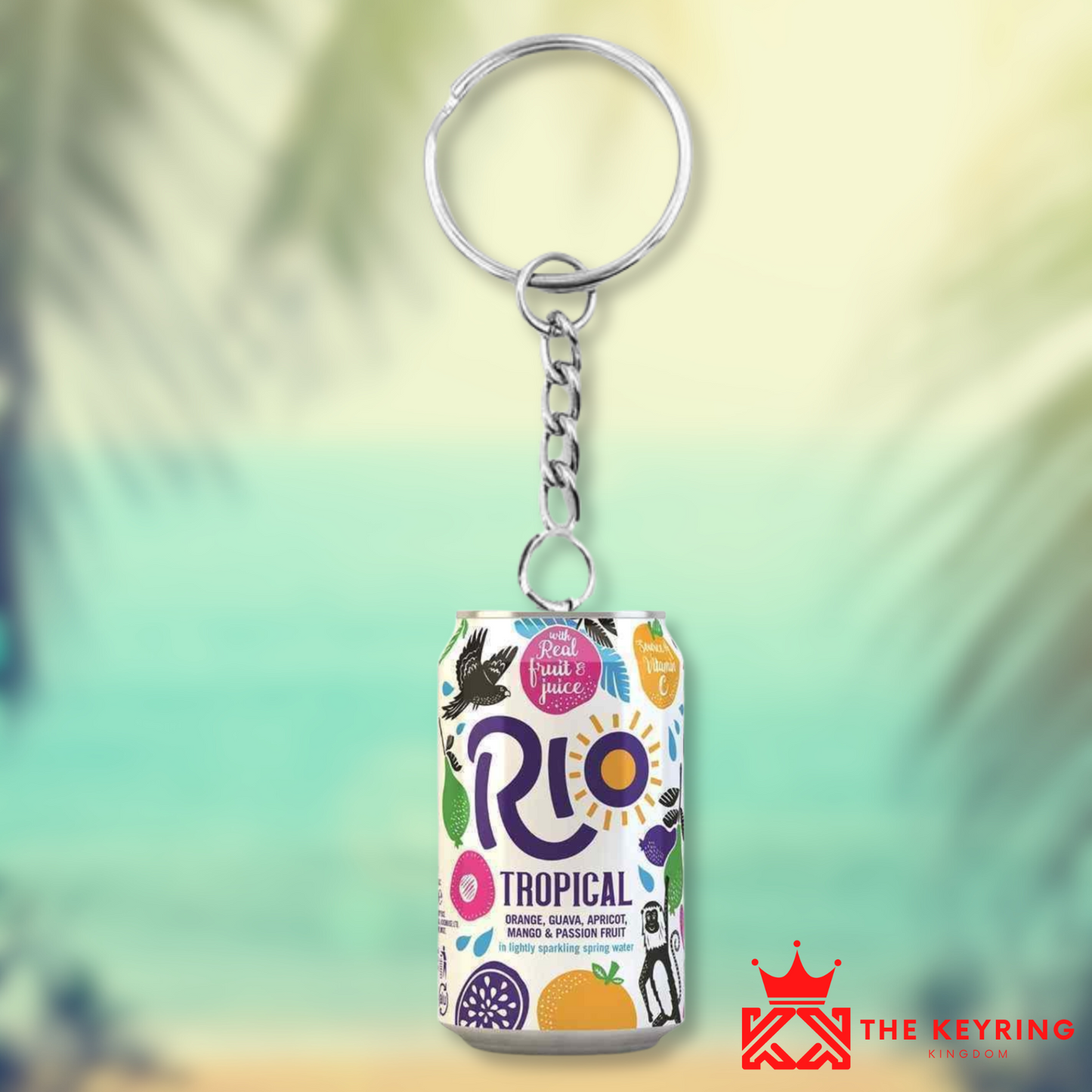 Rio Tropical Can Keyring