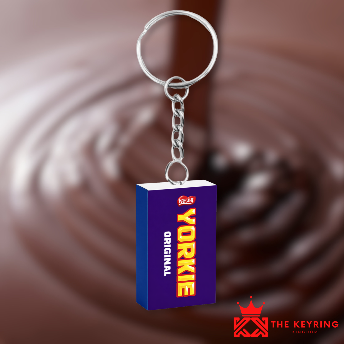 Yorkie Original Keyring