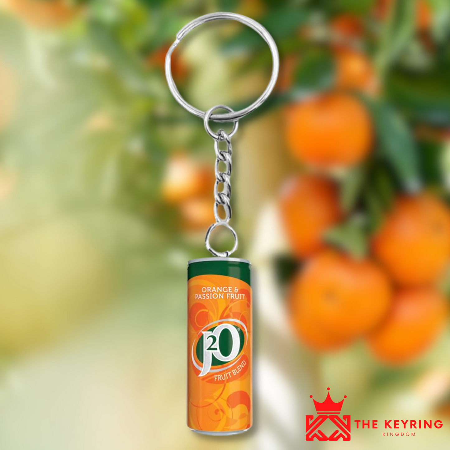 J20 Orange & Passion Fruit Can Keyring
