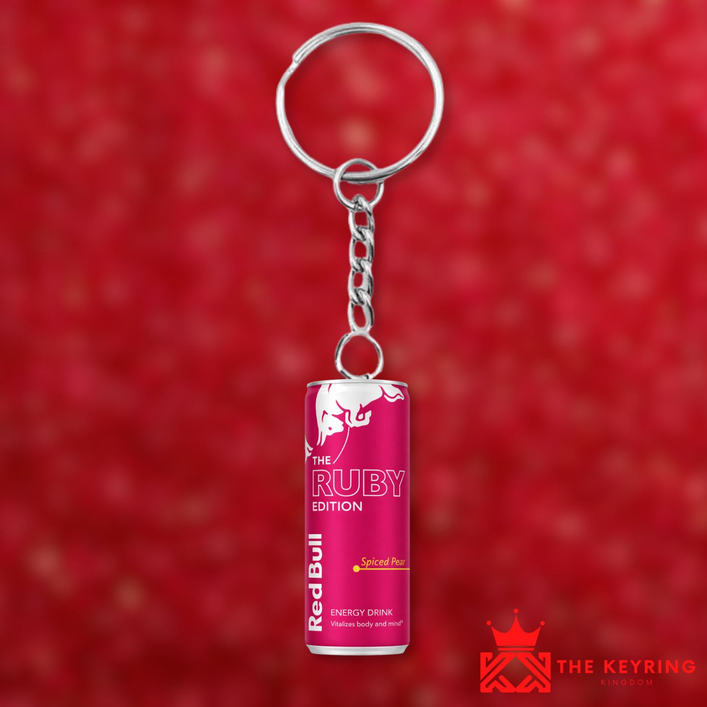 Red Bull Ruby Edition Keyring