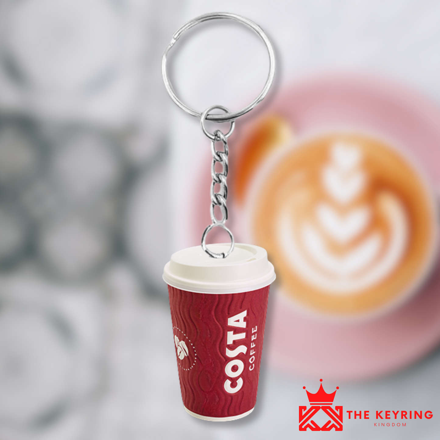 Costa Takeaway Coffee Keyring