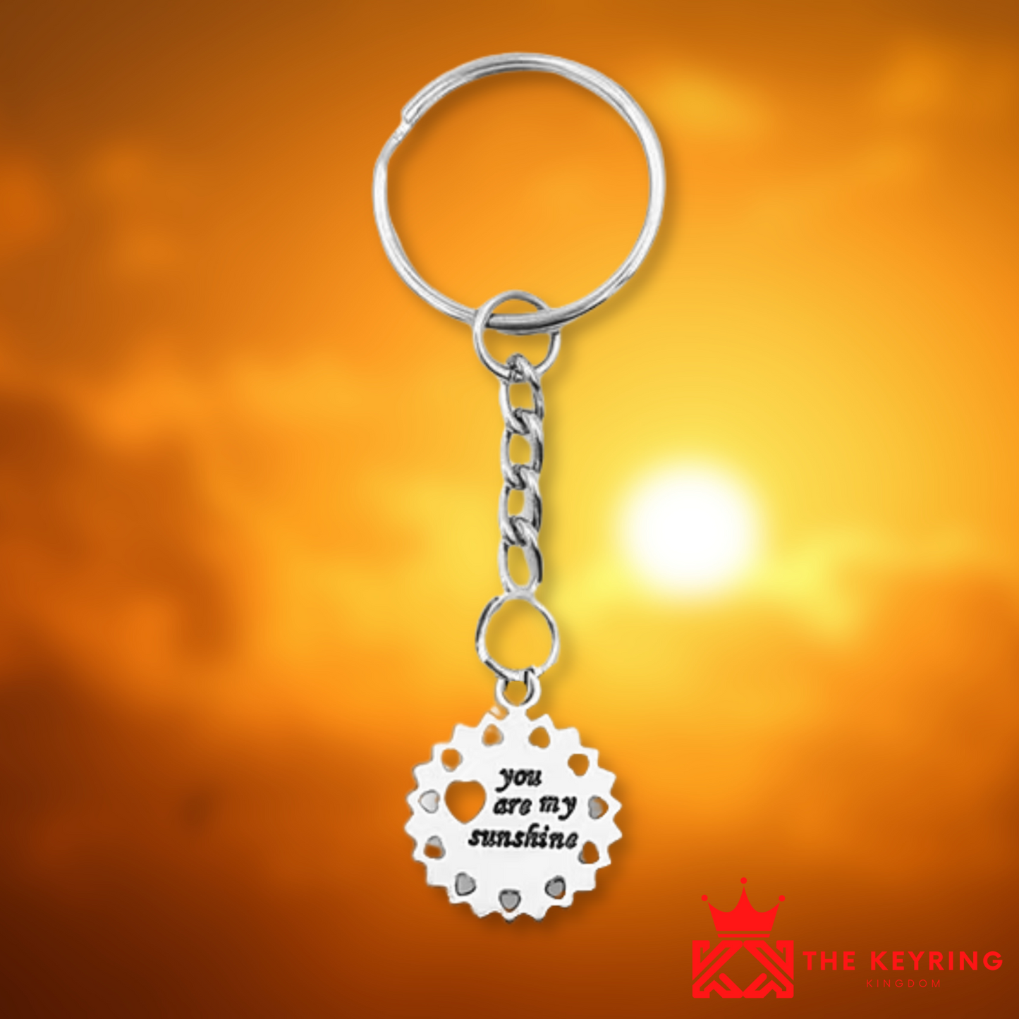 You Are My Sunshine Keyring