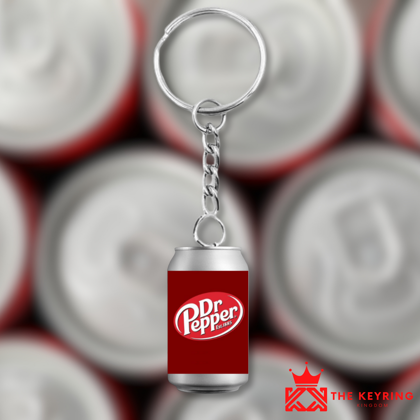 Dr Pepper Keyring