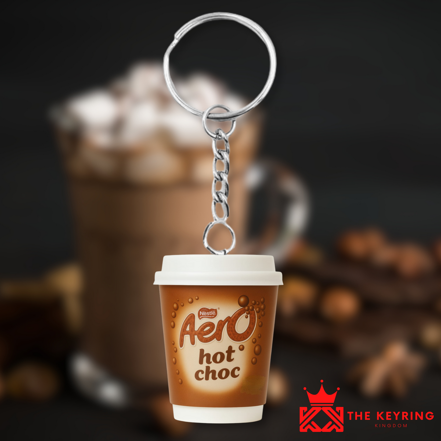 Aero Hot Chocolate Takeaway Keyring
